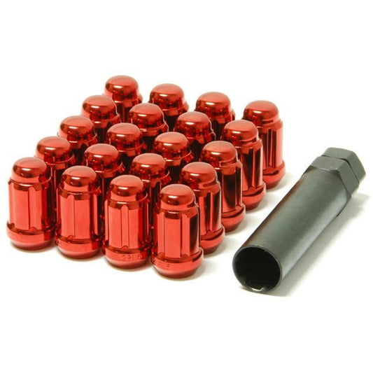 Wheel Mate Muteki Closed End Lug Nuts 12x1.5 - Red