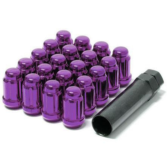 Wheel Mate Muteki Closed End Lug Nuts 12x1.25 - Purple