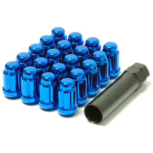 Wheel Mate Muteki Closed End Lug Nuts 12x1.25 - Blue