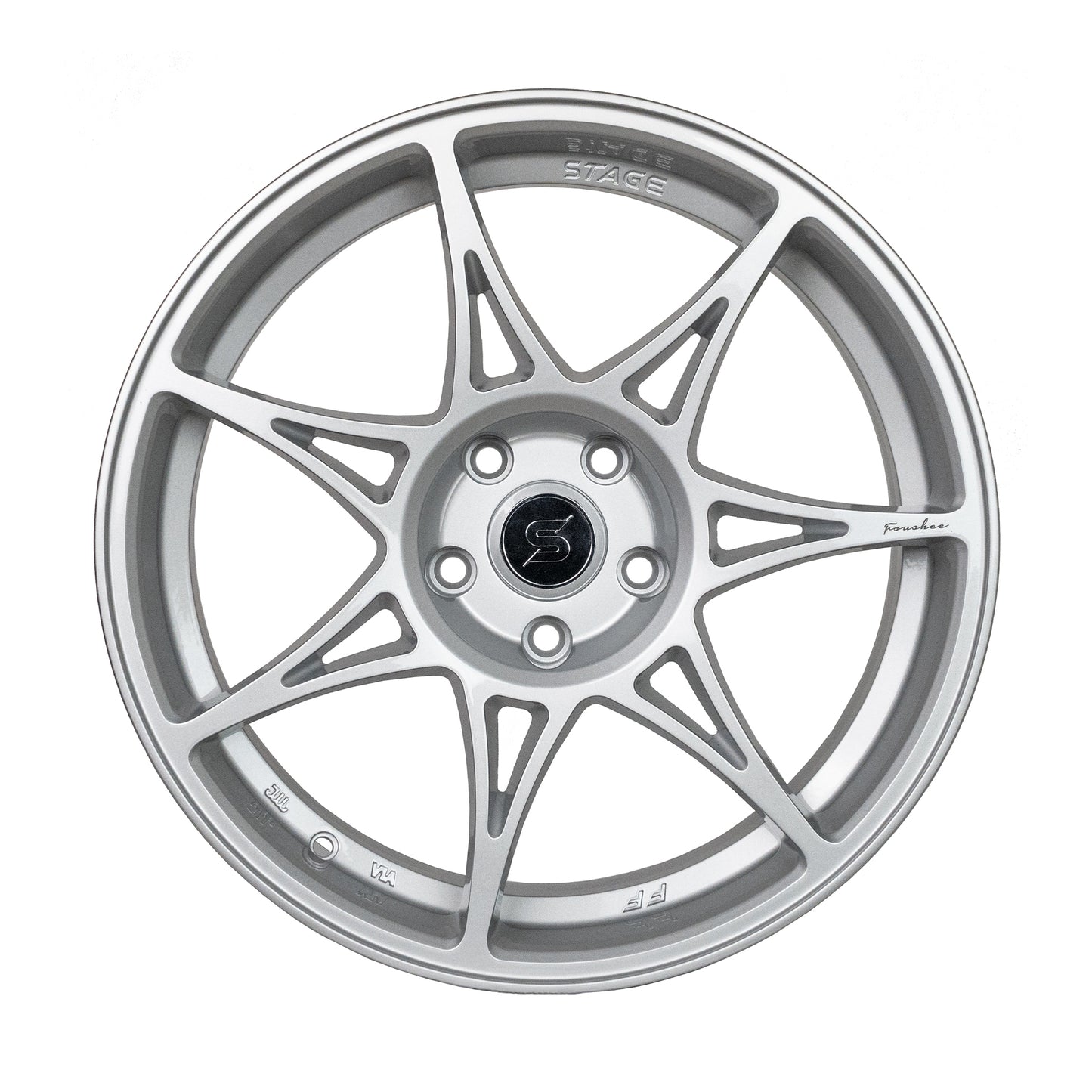 Foushee 18x9.5 +22mm 5x120 CB: 74.1 Color: Liquid Silver (Open Box)