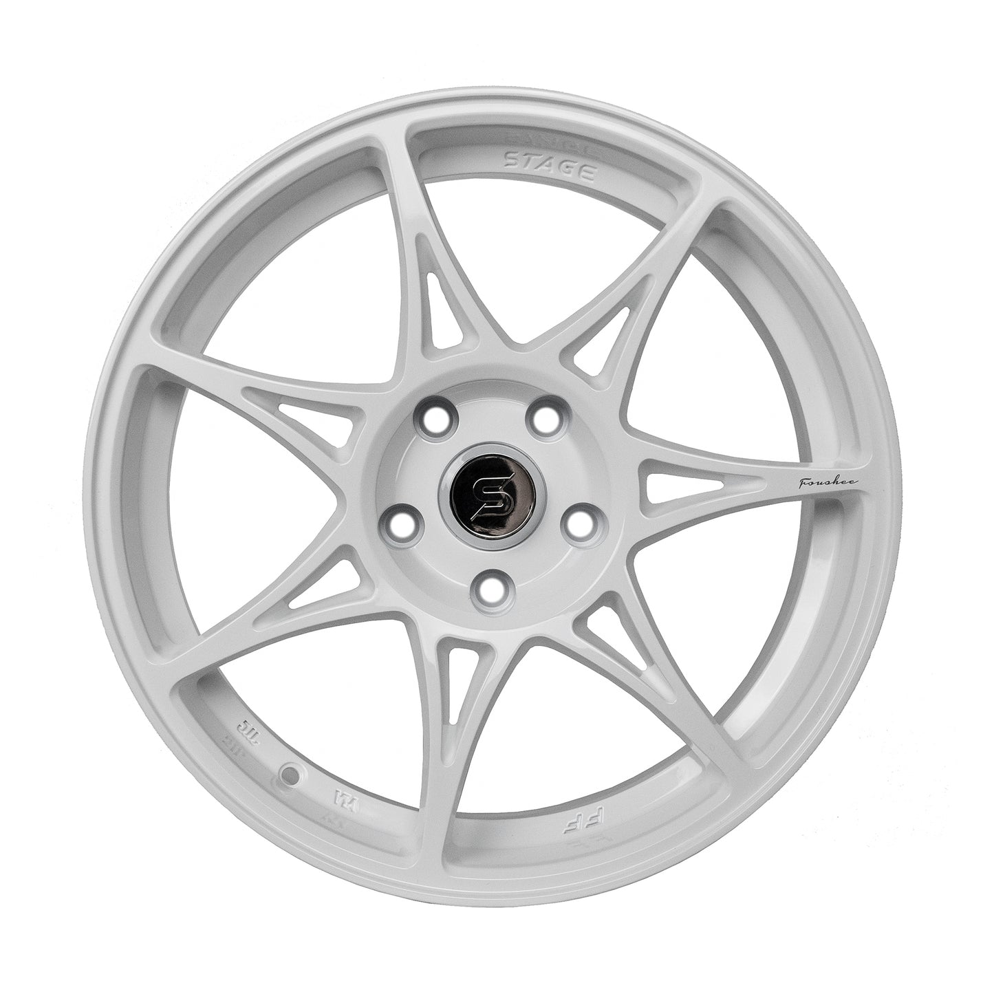 Foushee 18x8.5 +35mm 5x100 CB: 73.1 Color: White
