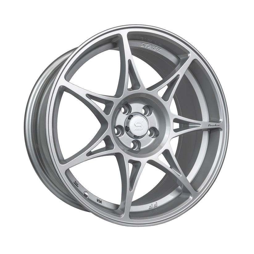 Foushee 18x9.5 +22mm 5x120 CB: 74.1 Color: Liquid Silver (Open Box)