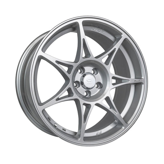 Foushee 18x9.5 +22mm 5x120 CB: 74.1 Color: Liquid Silver (Open Box)