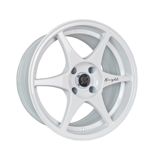 Stage Wheels Knight 17x9 +10mm 4x114.3 CB: 73.1 Color: White