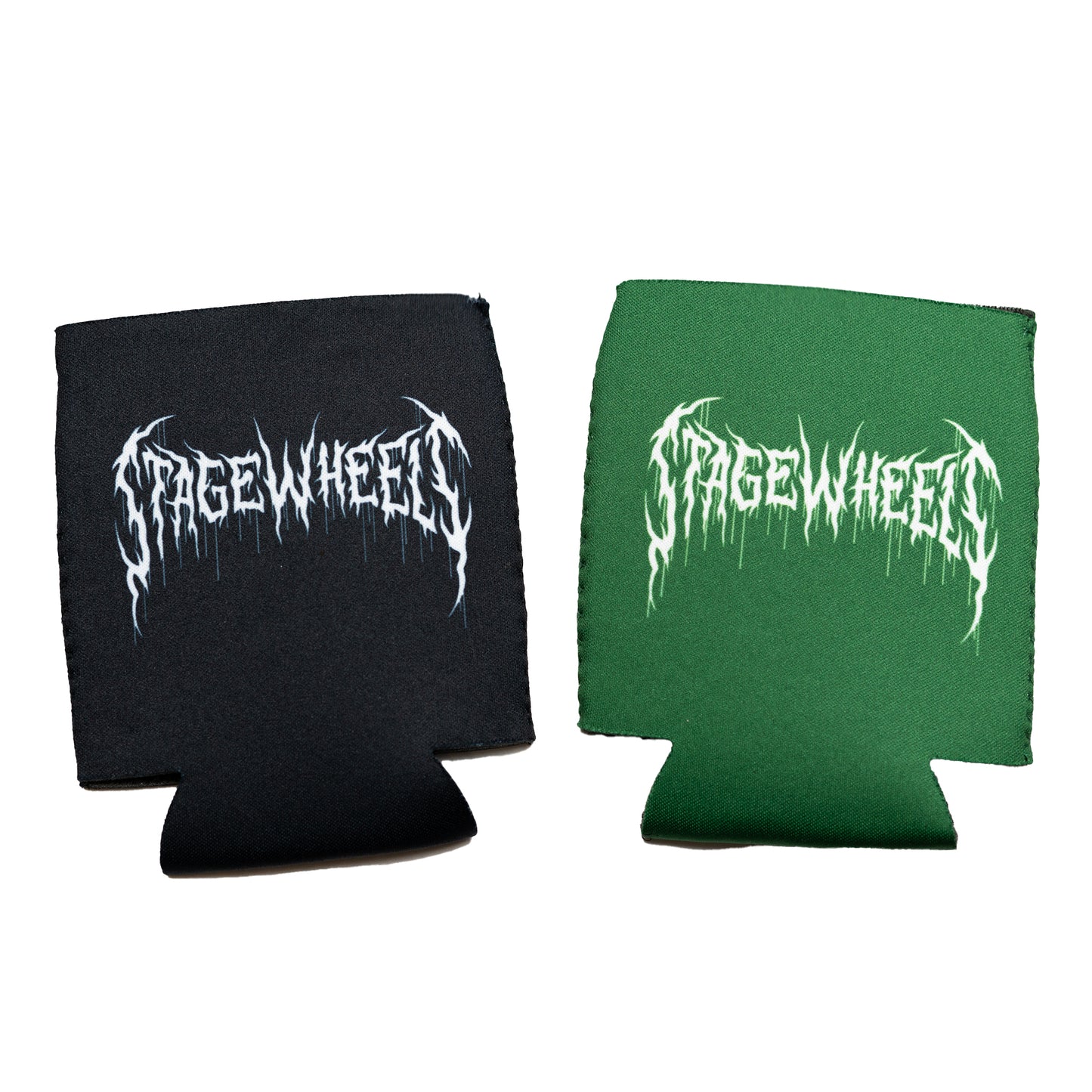 Stage Wheels Metal Logo Koozie