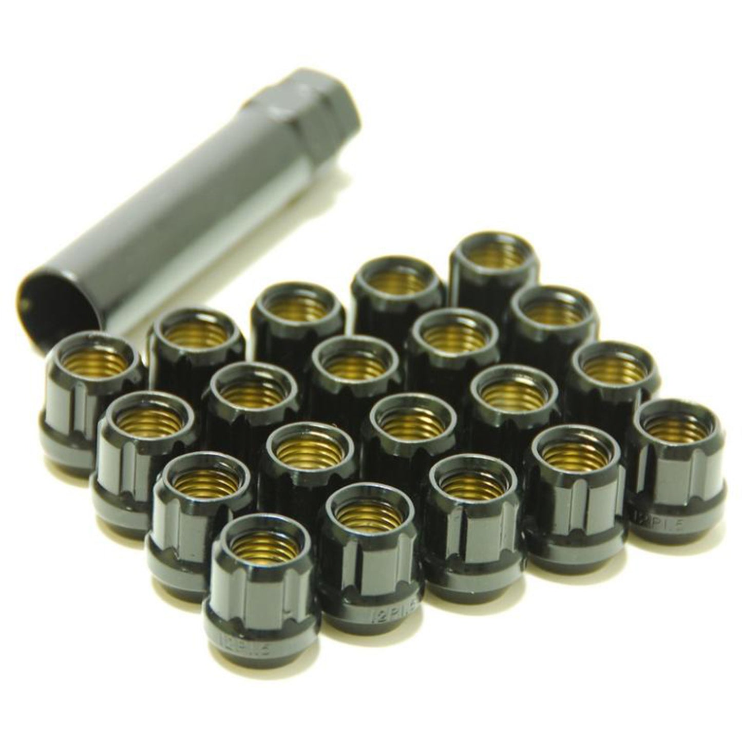 Wheel Mate Muteki Open End Lug Nuts 12x1.25 - Black