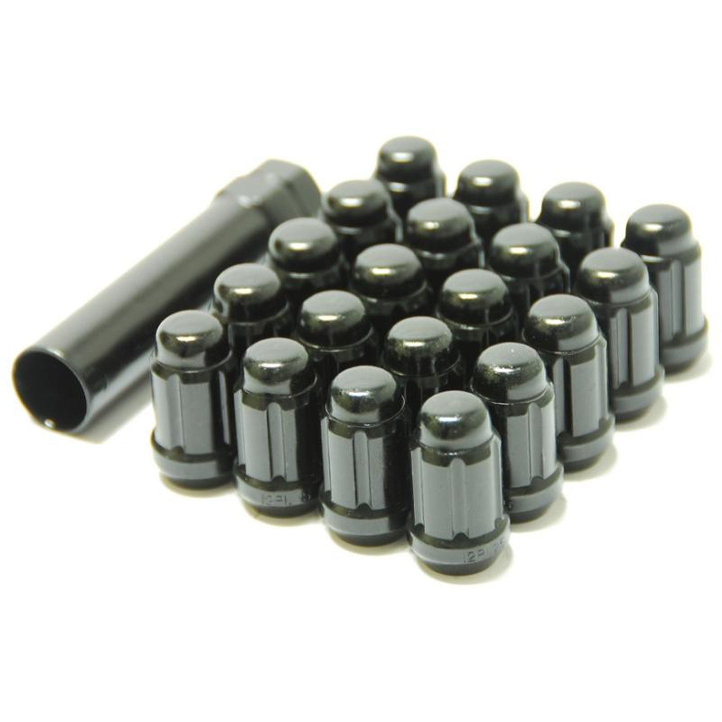 Wheel Mate Muteki Closed End Lug Nuts 12x1.5 - Deep Black