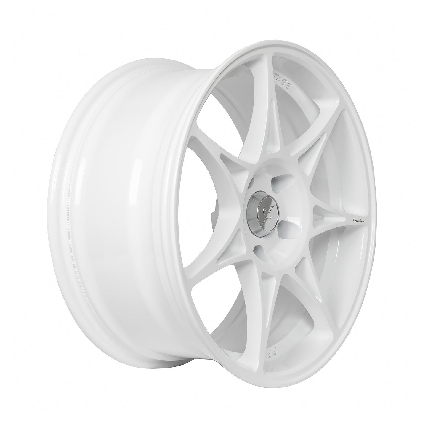 Foushee 18x8.5 +35mm 5x120 CB: 74.1 Color: White (Open Box)