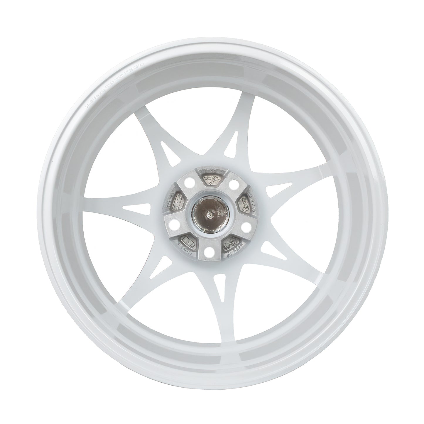 Foushee 18x8.5 +35mm 5x120 CB: 74.1 Color: White (Open Box)