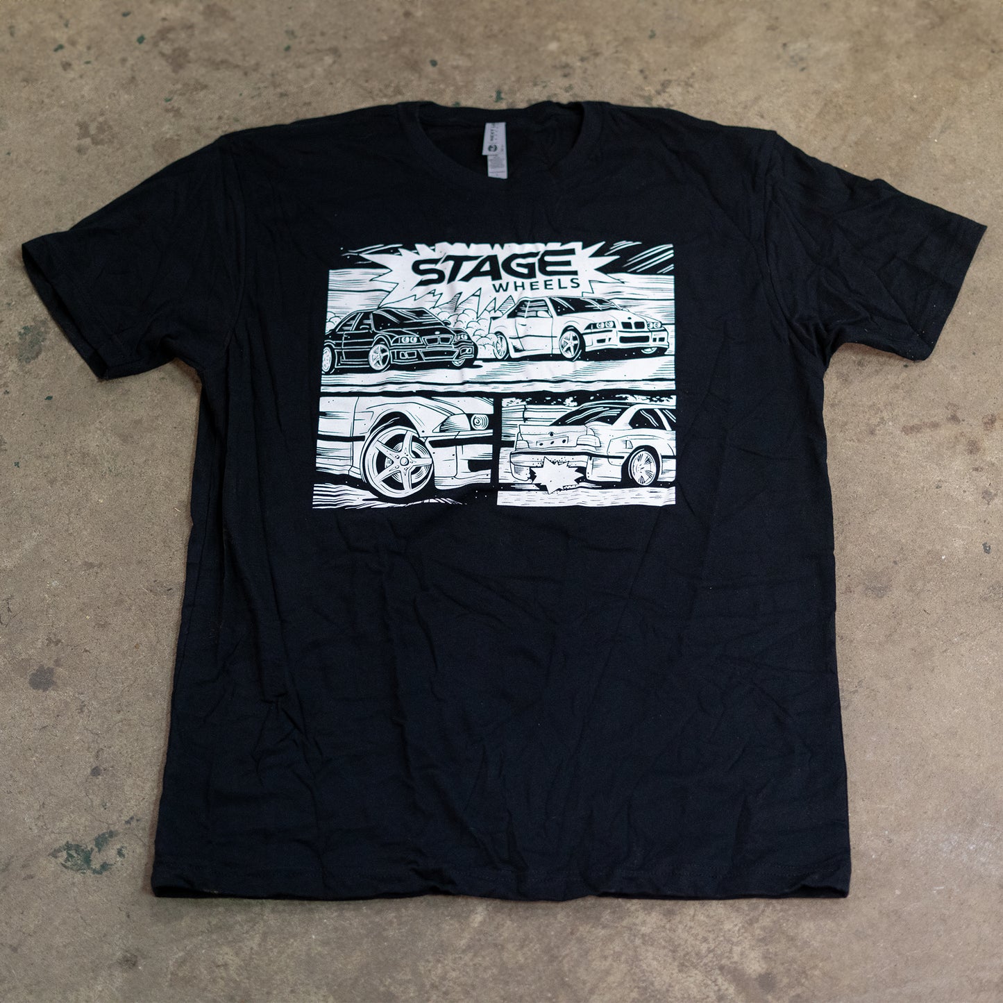 Stage Wheels Manga Style Shirt