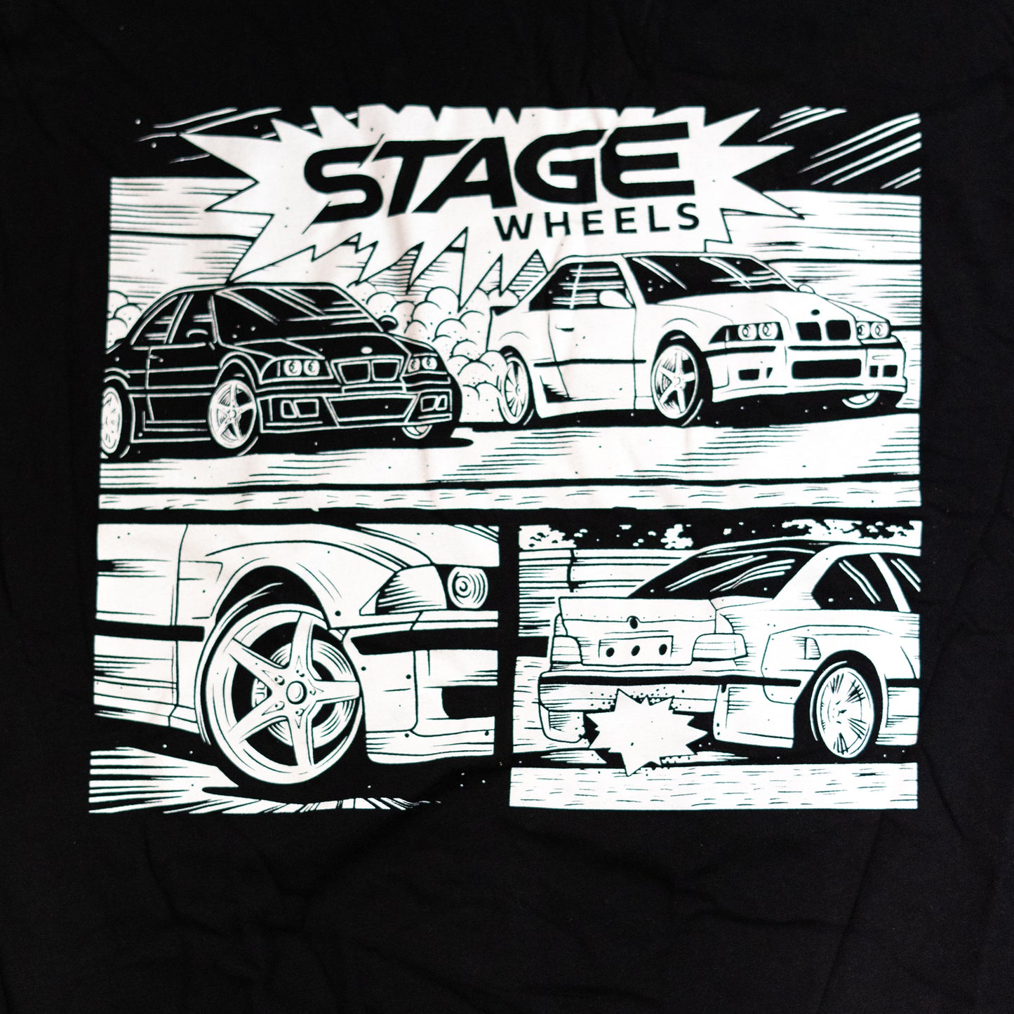 Stage Wheels Manga Style Shirt