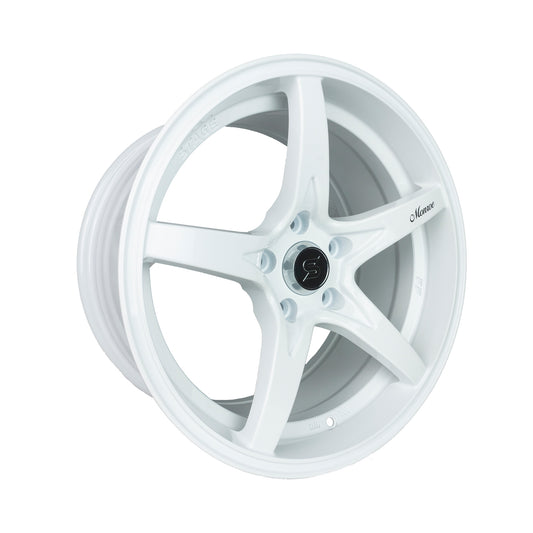 Stage Wheels Monroe 17x9 +12mm 5x120 CB: 74.1 Color: White