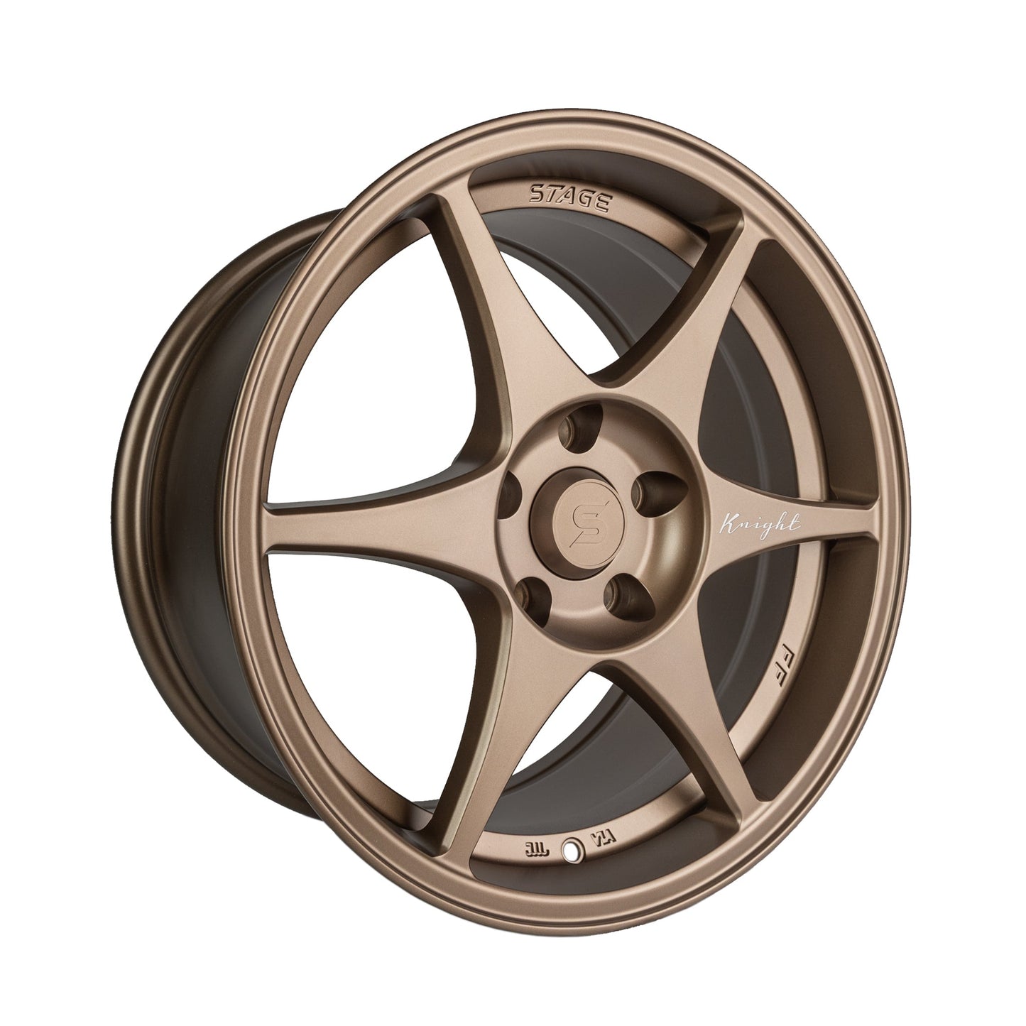 Stage Wheels Knight 17x9 +10mm 5x120 CB: 74.1 Color: Matte Bronze