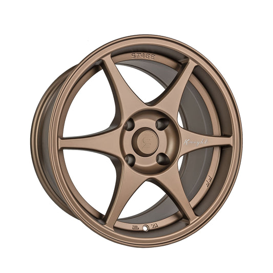 Stage Wheels Knight 17x9 +10mm 4x114.3 CB: 73.1 Color: Matte Bronze