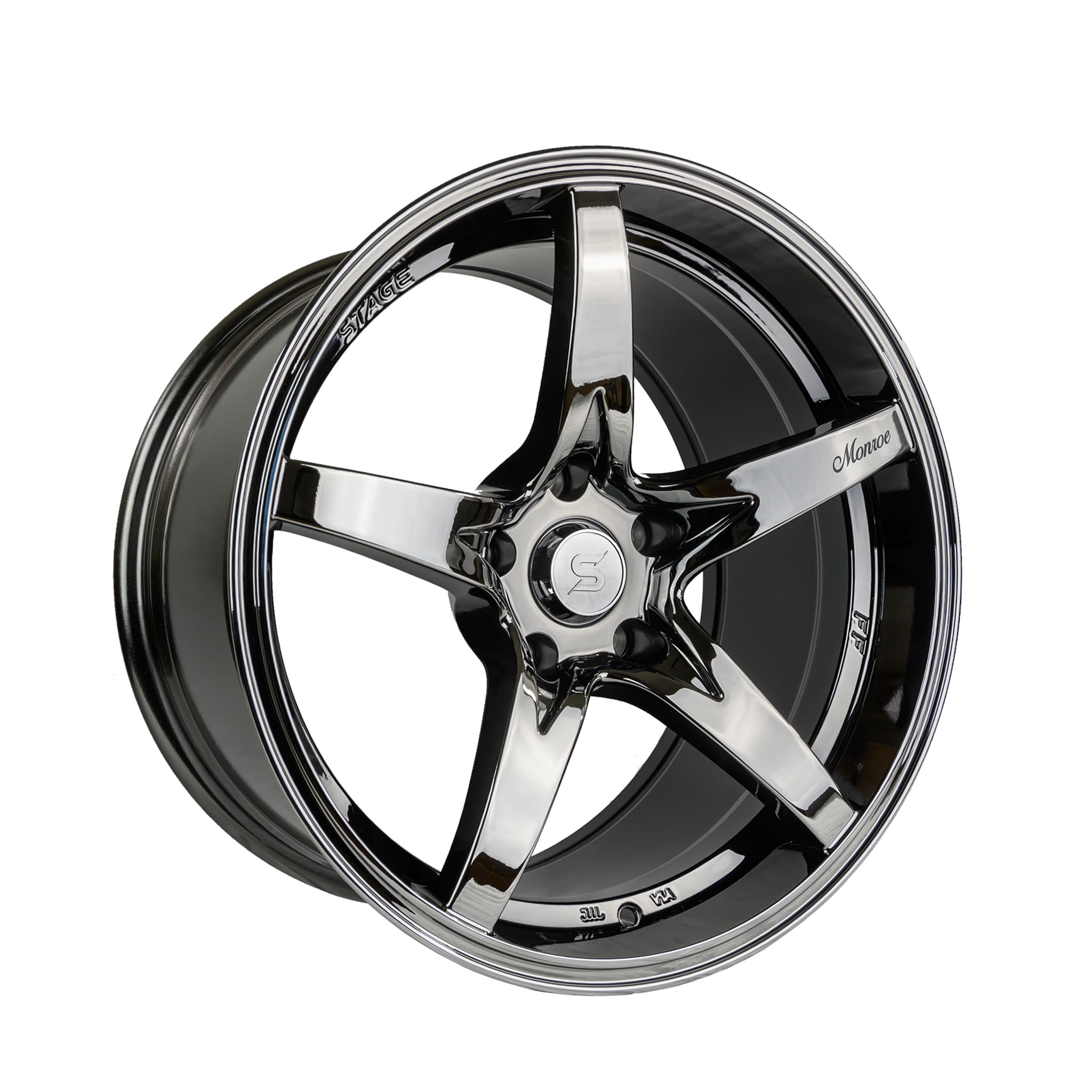 17 inch on sale black chrome rims