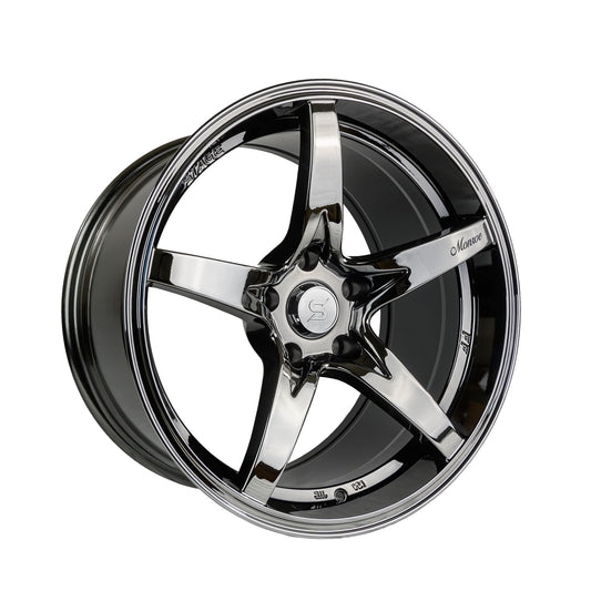 Stage Wheels Monroe 18x10 +0mm 5x114.3 CB: 73.1 Color: Black Chrome