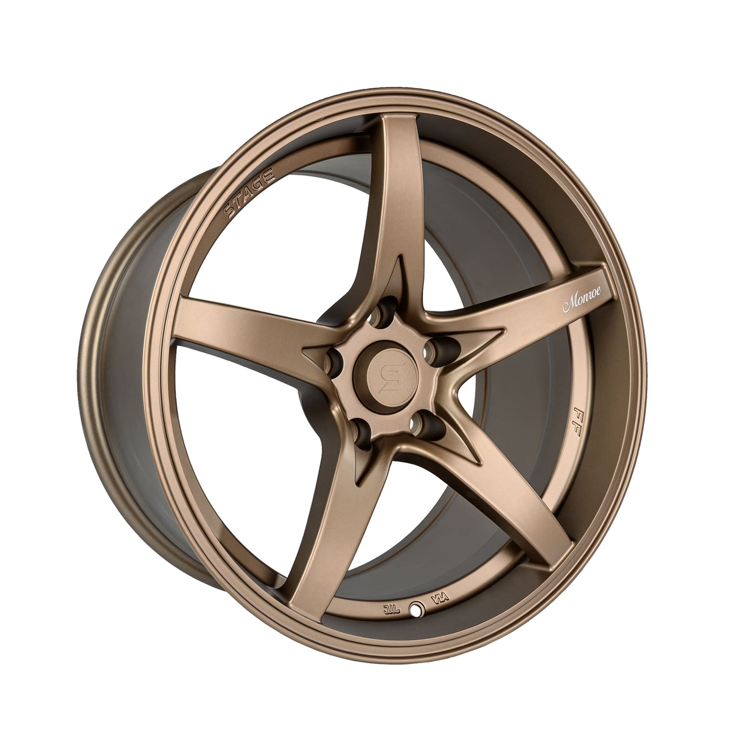 Stage Wheels Monroe 18x10 +25mm 5x120 CB: 74.1 Color: Matte Bronze