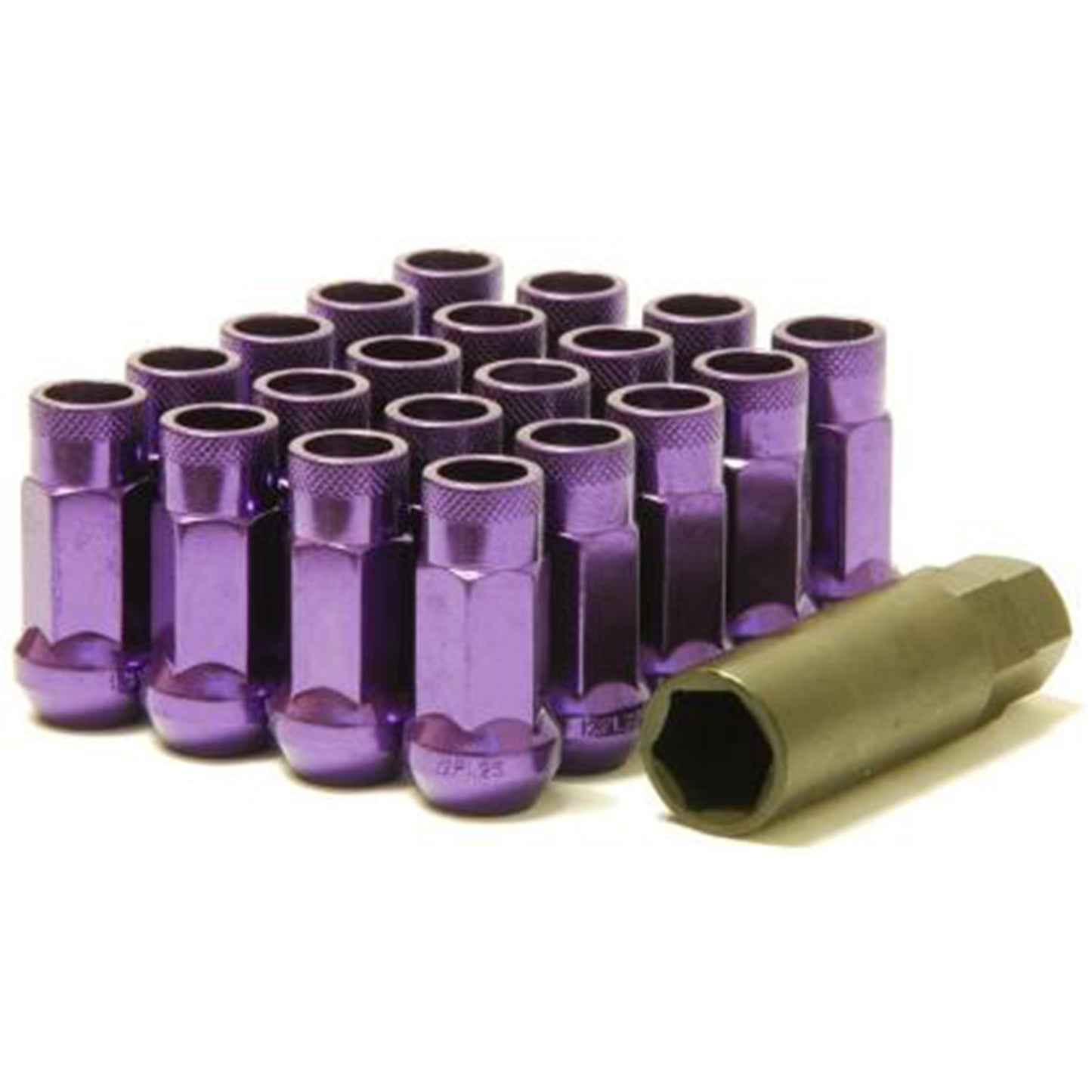 Wheel Mate Muteki SR48 Open End Lug Nuts 12mm x 1.25mm - Purple