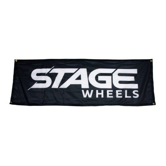 Stage Wheels Wall Flag
