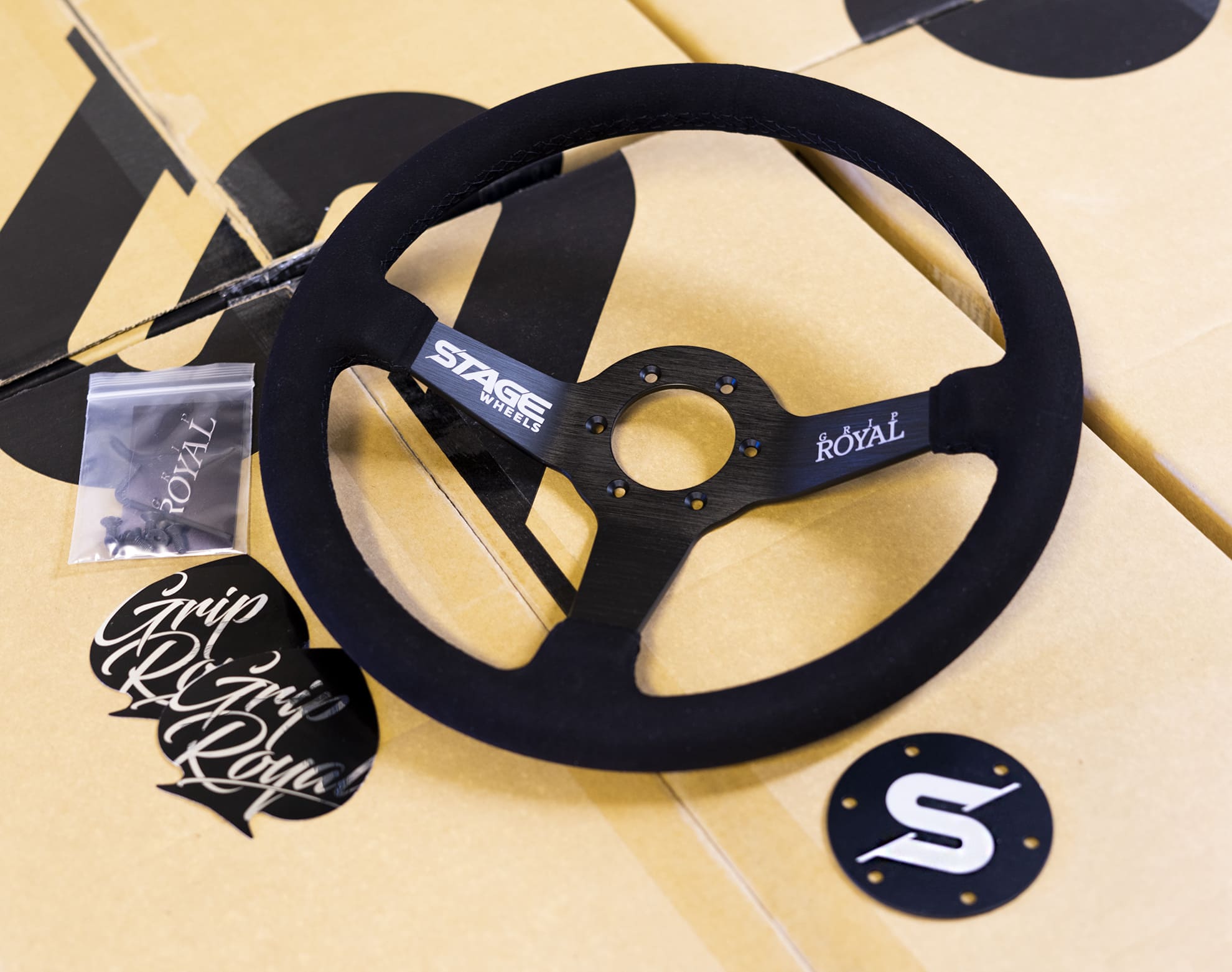 Stage Wheels X Grip Royal Brute Steering Wheel