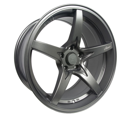 Stage Wheels Monroe 18x10 +25mm 5x120 CB: 74.1 Color: Matte Gun Metal