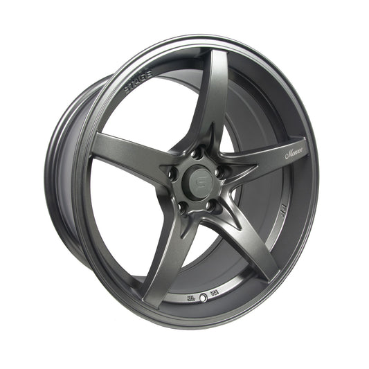 Stage Wheels Monroe 18x10 +15mm 5x114.3 CB: 73.1 Color: Matte Gun Metal