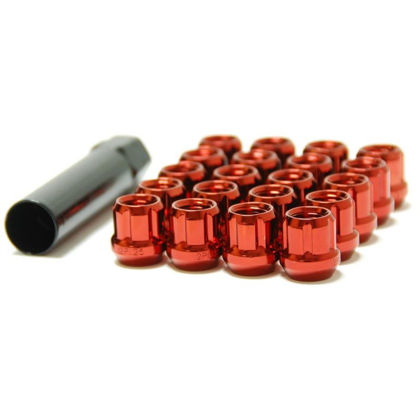 Wheel Mate Muteki Open End Lug Nuts 12x1.5 - Red